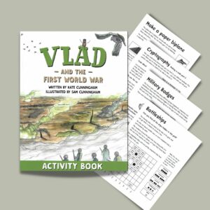 Vlad and the First World War Activity Book cover