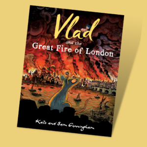 Vlad and the Great Fire of London Picture Book cover