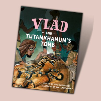 Vlad and Tutankhamun's Tomb Picture Book cover