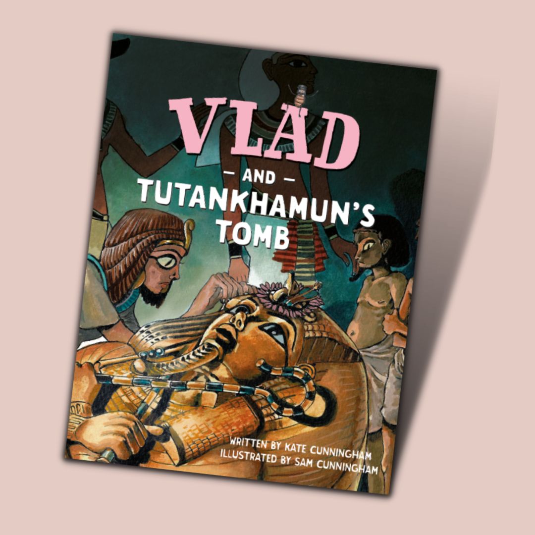 Vlad and Tutankhamun's Tomb Picture Book cover